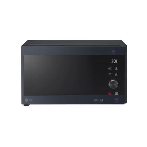 Microondas con Grill 25 litros LG Smart Inverter 1000W acero negro
