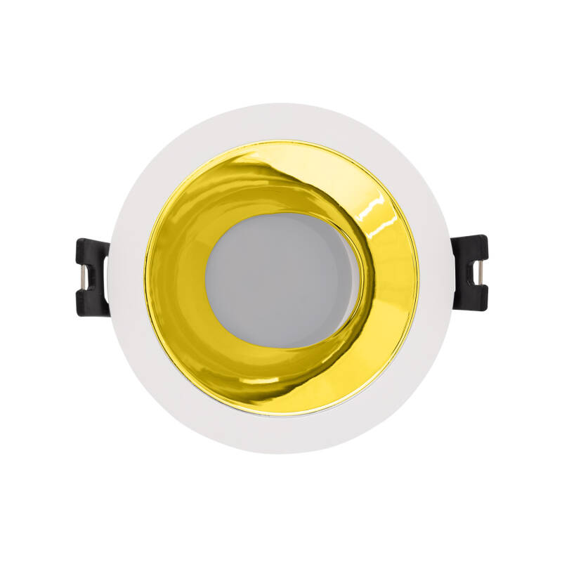 Foco Downlight Cónico GU10 6W Corte Ø 75 mm PC Reflect