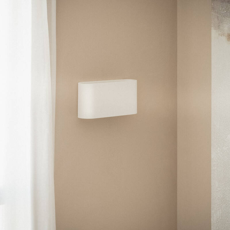 Aplique de Pared Yeso Ebin Round