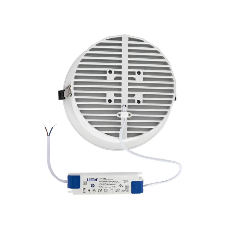 Downlight LED 36W Circular Premium CRI90 LIFUD Corte Ø 170 mm