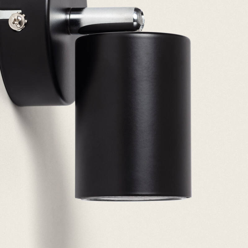 Lámpara de Techo Orientable Metal 1 Foco Albus Black