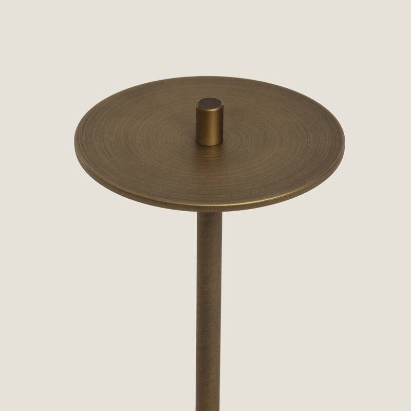 Lámpara de Mesa LED Portátil para Exterior Metal con Batería Recargable Estepona