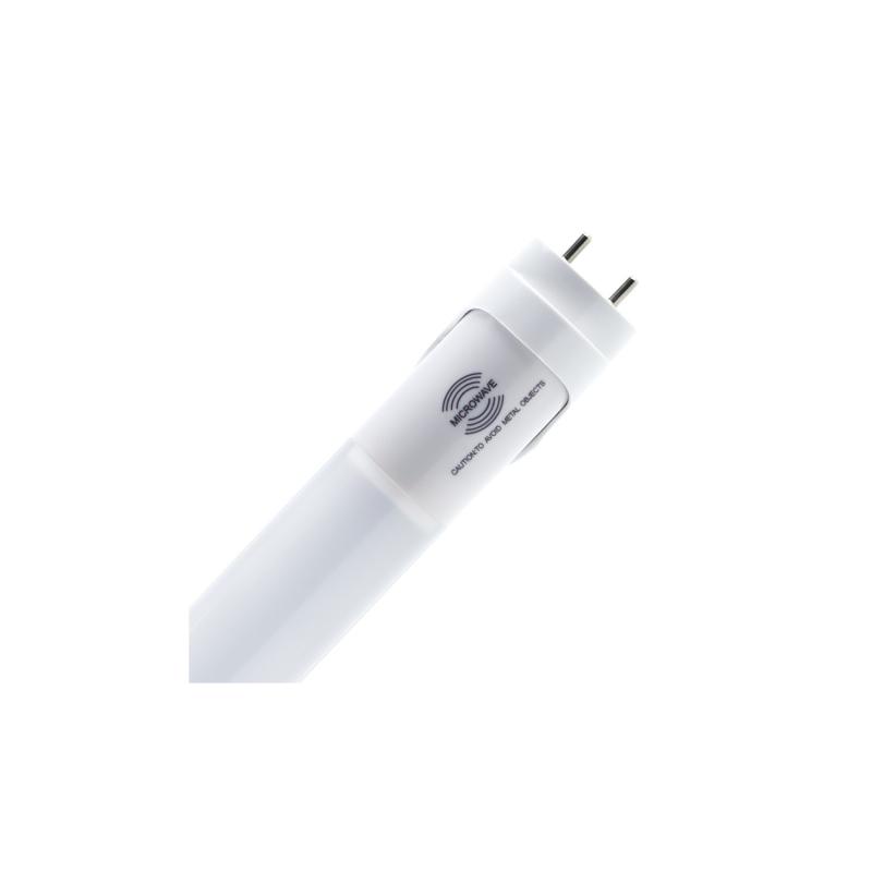 Tubo LED 120cm T8 G13 Detector de Movimiento Radar con luz de Seguridad 18W 100lm/W Aluminio