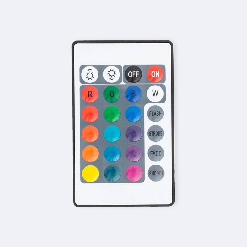 Controlador Manguera LED Redonda 220V AC 36 LED/m RGB IP65 Corte 100 cm