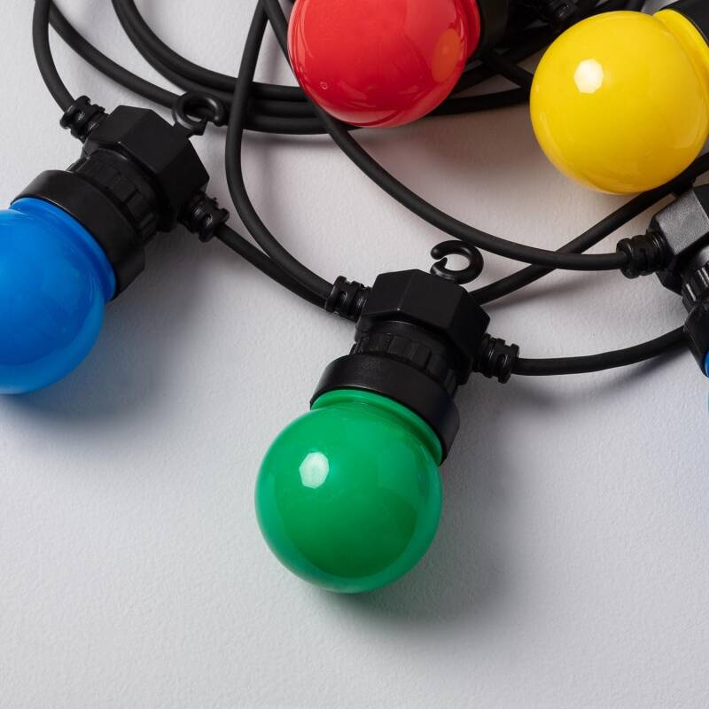 Recambio Bolas para Guirnalda Multicolor 8 unidades