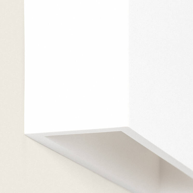 Aplique de Pared Yeso Ebin Square