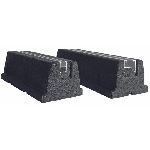 Caja 2 uds. Soporte de suelo SBR 600x95x310mm