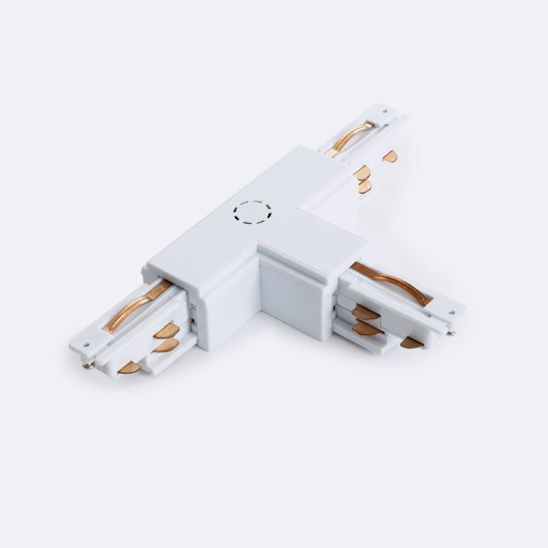 Conector Right Side Tipo T para Carril Trifásico DALI