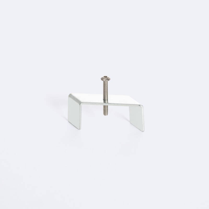 Clip para Carril Monofásico Empotrable Aluminio