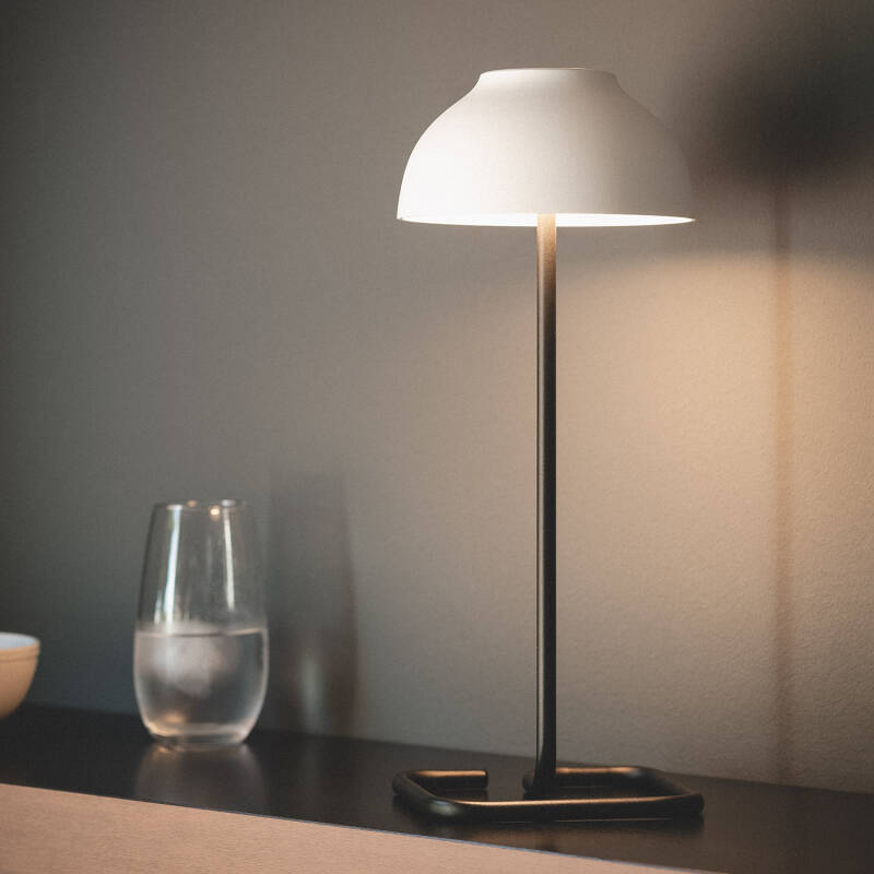 Lámpara de Mesa LED Portátil para Exterior con Batería USB Recargable Carlo