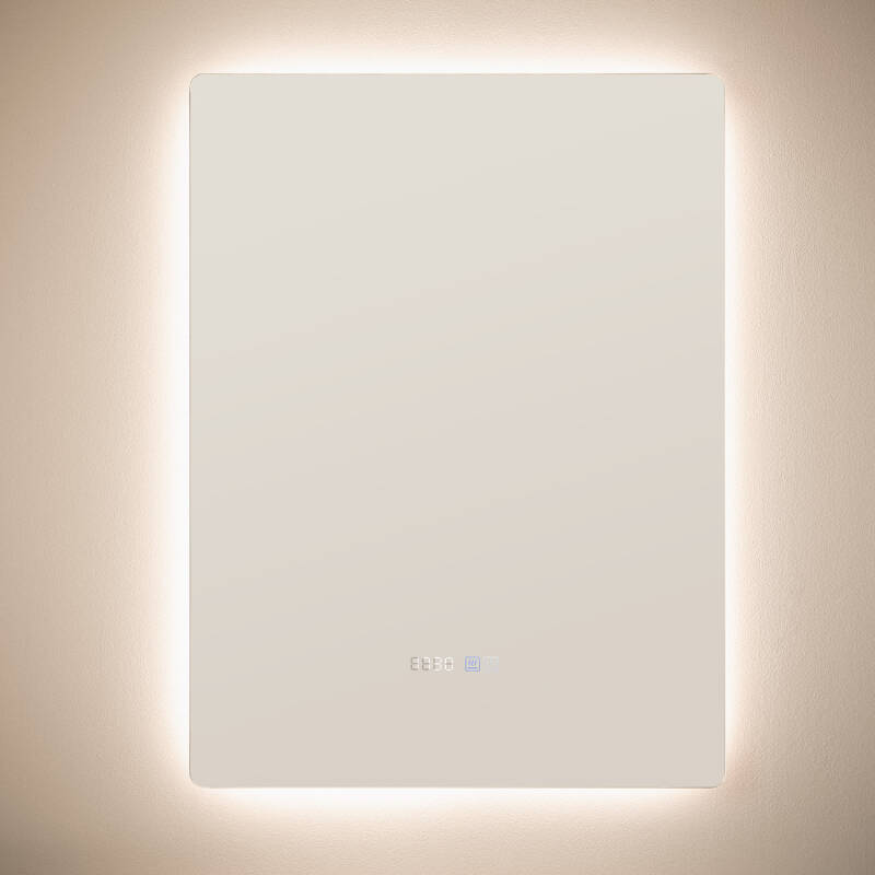 Espejo Baño con Luz LED y Antivaho 80x60 cm Grace