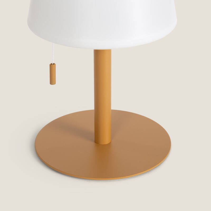 Lámpara de Mesa LED Portátil para Exterior Aluminio con Batería Recargable Epinay