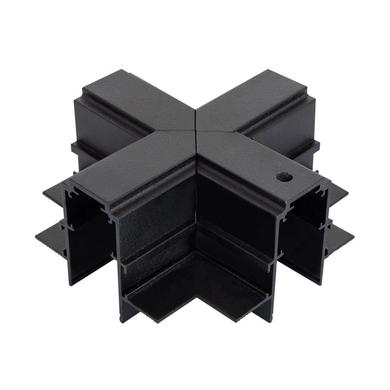 Unión en X para Carril Magnético Empotrable 20mm