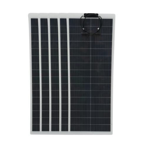 Pack 5 unidades Placas Solares Flexibles 100W 12V
