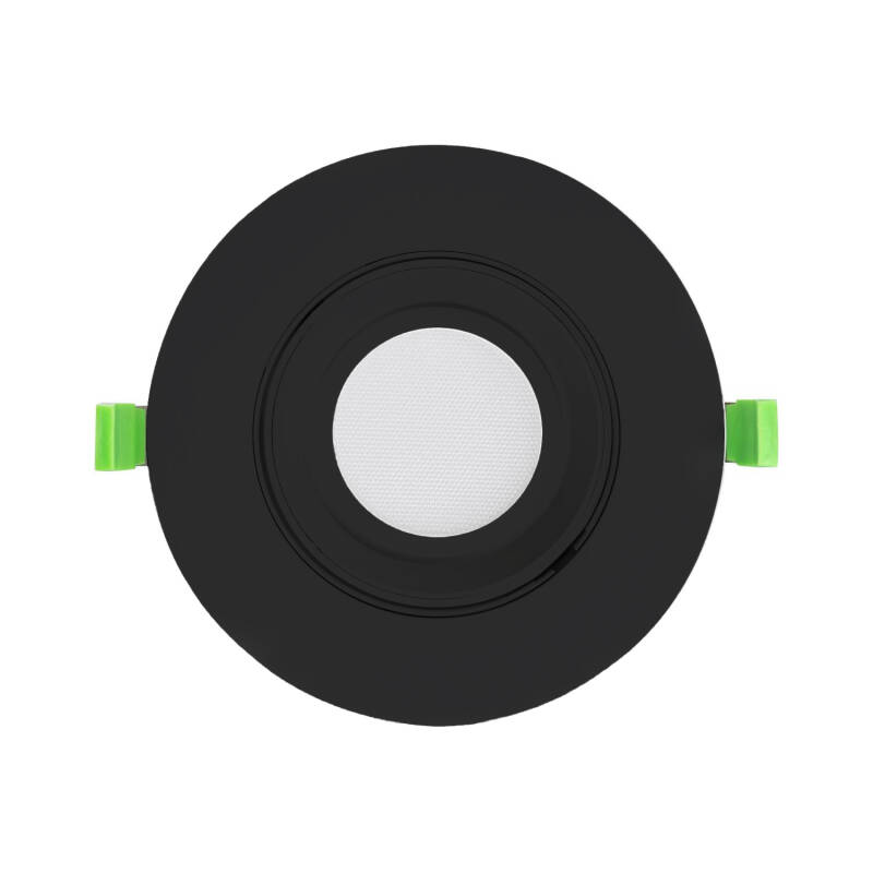 Downlight LED 38W Circular Direccionable Chip OSRAM 120 lm/W LIFUD Corte Ø 160 mm Negro