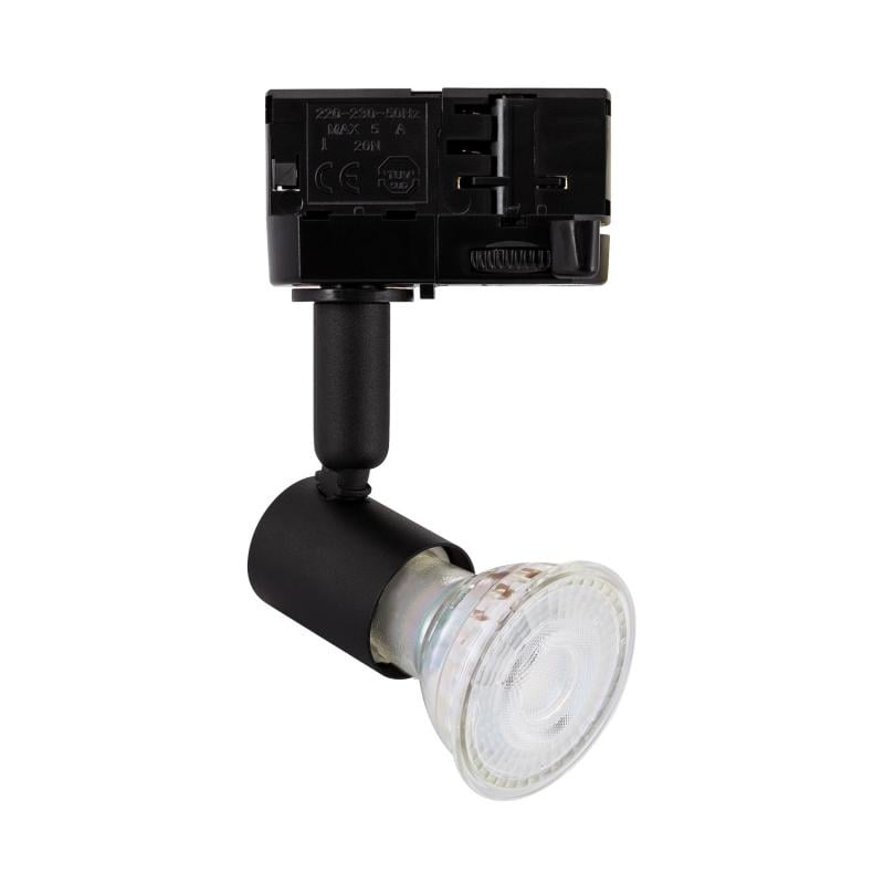 Foco Carril Trifásico Oasis para Bombilla GU10