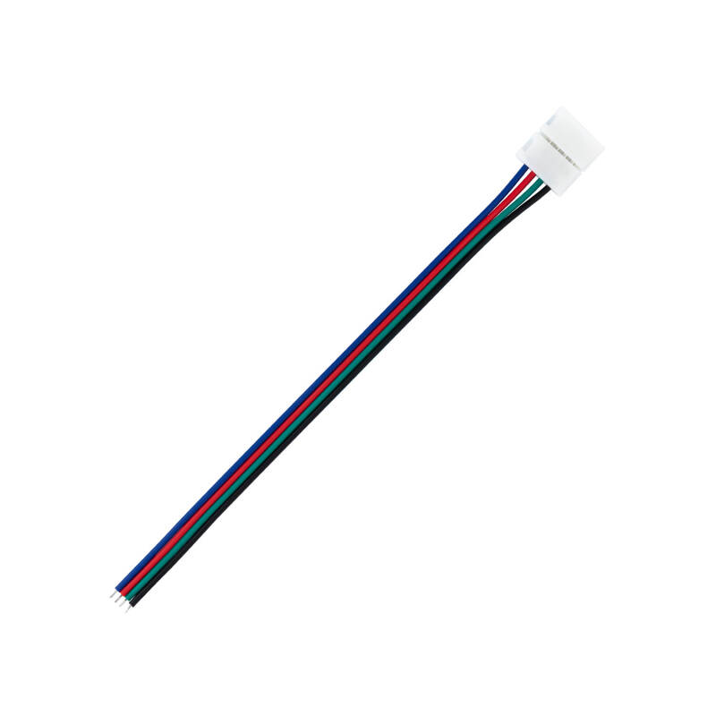 Cable Conector Rápido Tira LED 12/24V RGB 10mm 4 PIN