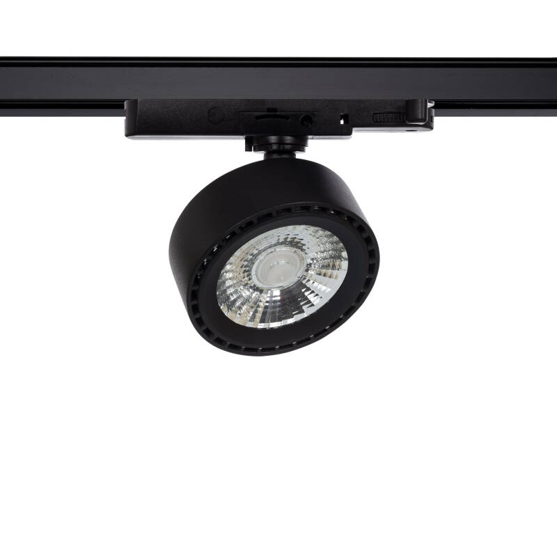 Foco Carril LED Trifásico 20W Onuba CCT Seleccionable Negro