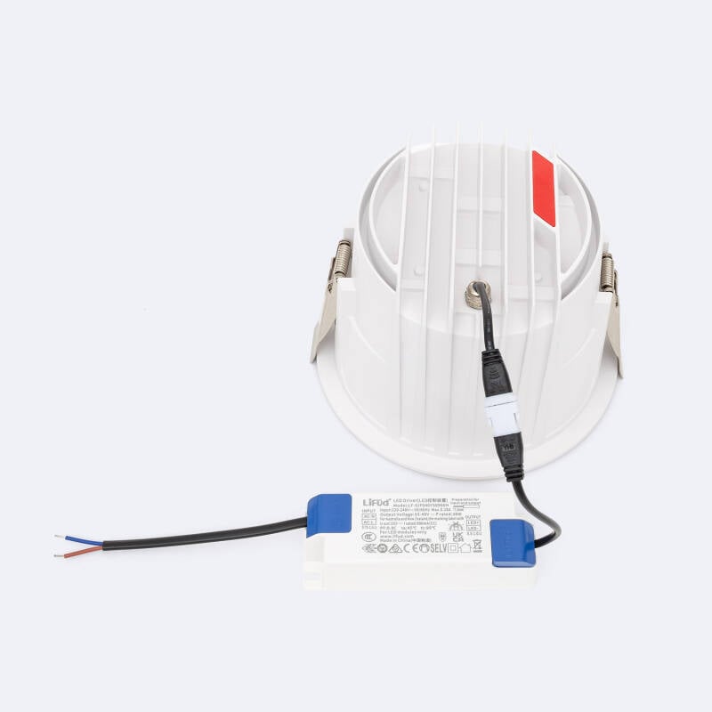 Downlight LED 25W Circular HOTEL Corte Ø 145 mm LIFUD VisualConfort UGR11
