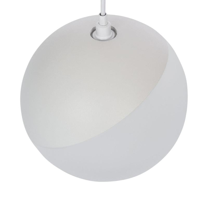 Foco Carril Colgante LED Magnético 25mm SuperSlim 10W 48V Ø100 mm Blanco