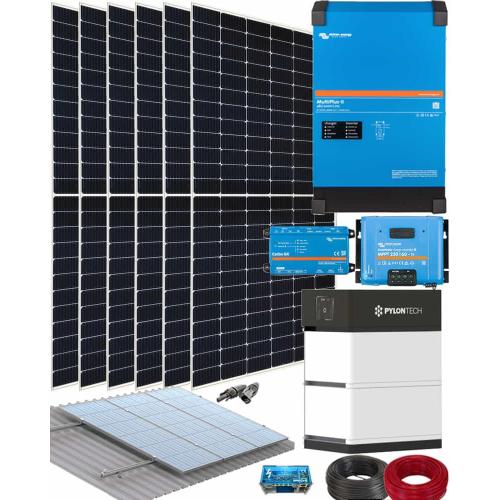 Kit Solar Litio Pylontech 7,2kWh 3000W 14000Whdia