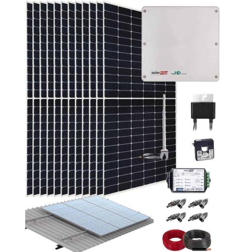 Kit Conexión Red SolarEdge 10000W 50kWhdia  Monofásico