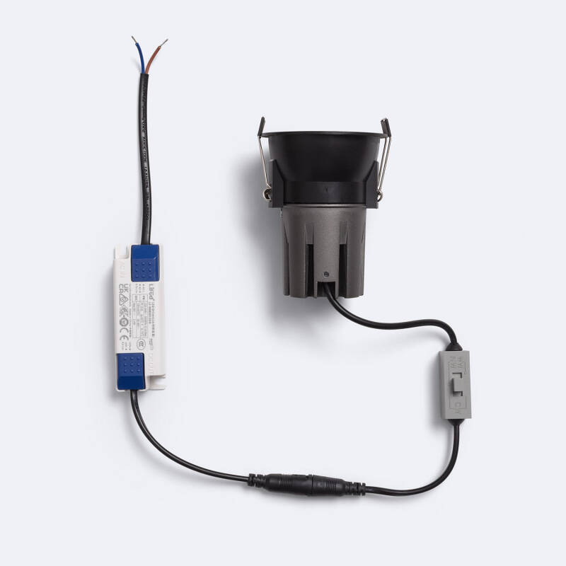 Foco Downlight LED 5W / 7W Cónico Areni Corte Ø 65 mm
