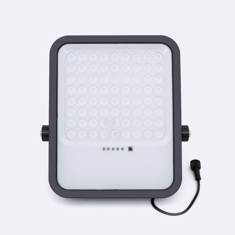 Foco Proyector LED Solar 3300 lm IP65 con Control Remoto Nurda Blanco Neutro 4000K