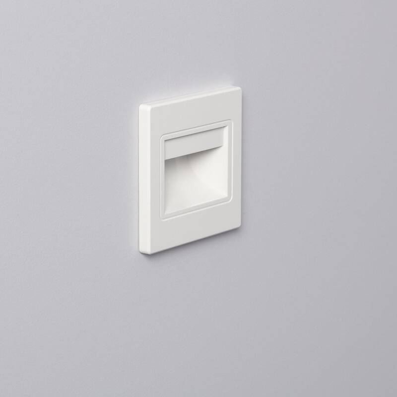 Baliza LED 1.5W Empotrable Pared Blanco Randy