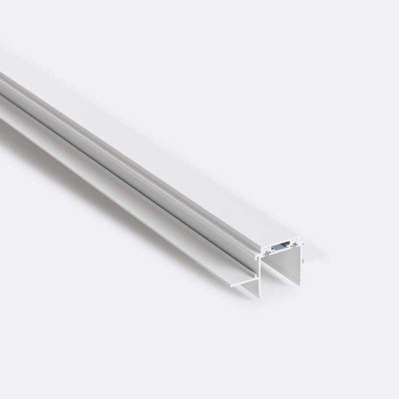 Carril Magnético 25mm SuperSlim Empotrable 48V 1m
