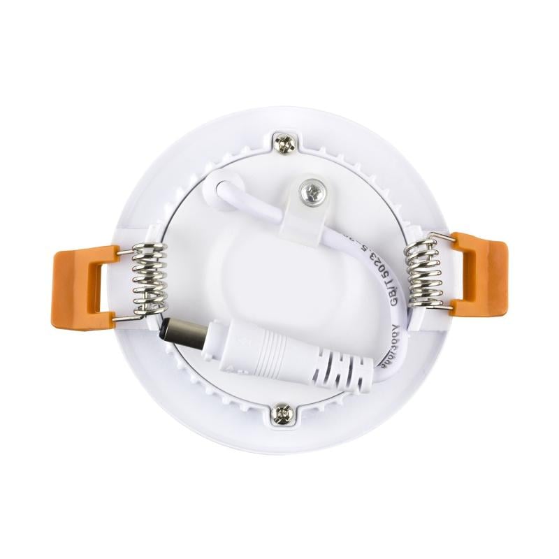 Placa LED 3W Circular SuperSlim Corte Ø 70 mm