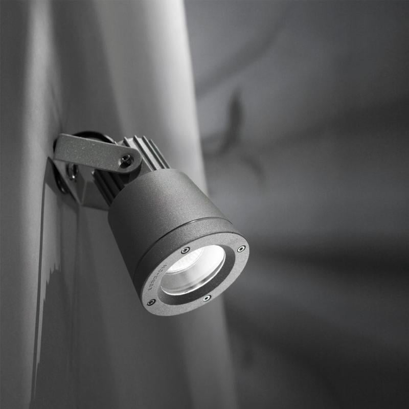 Foco Proyector Hubble Aluminium GU10 IP65 LEDS-C4 05-9416-34-37 Gris Urbano