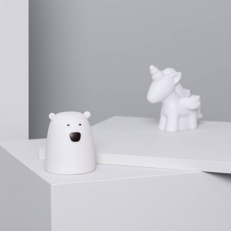 Luz Quitamiedos LED Infantil Oso RGB a Pilas
