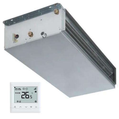 Fancoils Conductos 2 tubos tomas a la izquierda UTXE-Z1 240 con filtro del aire y termostato programable WiFi