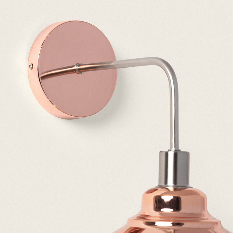 Aplique de Pared Metal 1 Foco Saloon para bombilla E14