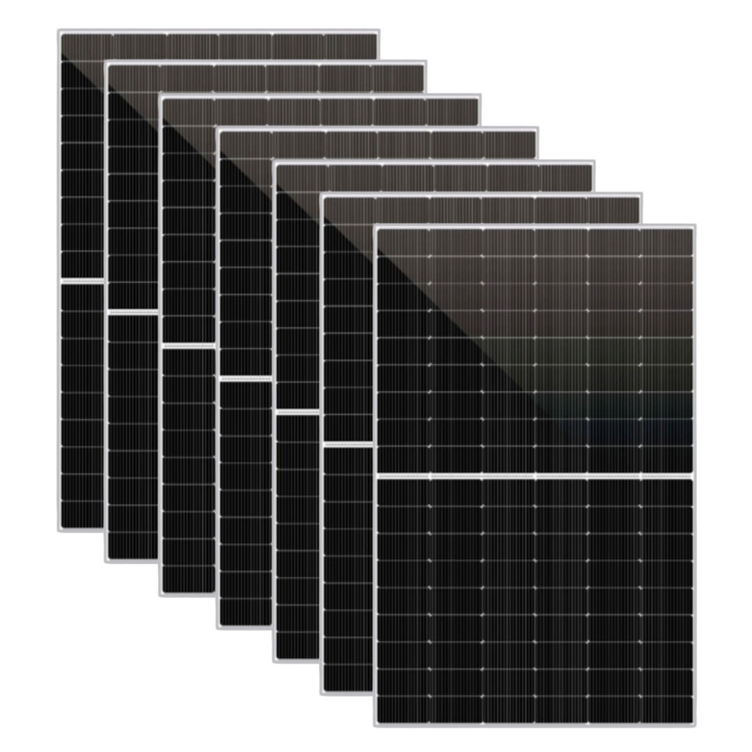Pack 7 unidades Placas Solares Fotovoltaicas 430W TopCon Silicon Valen Santander SV430N