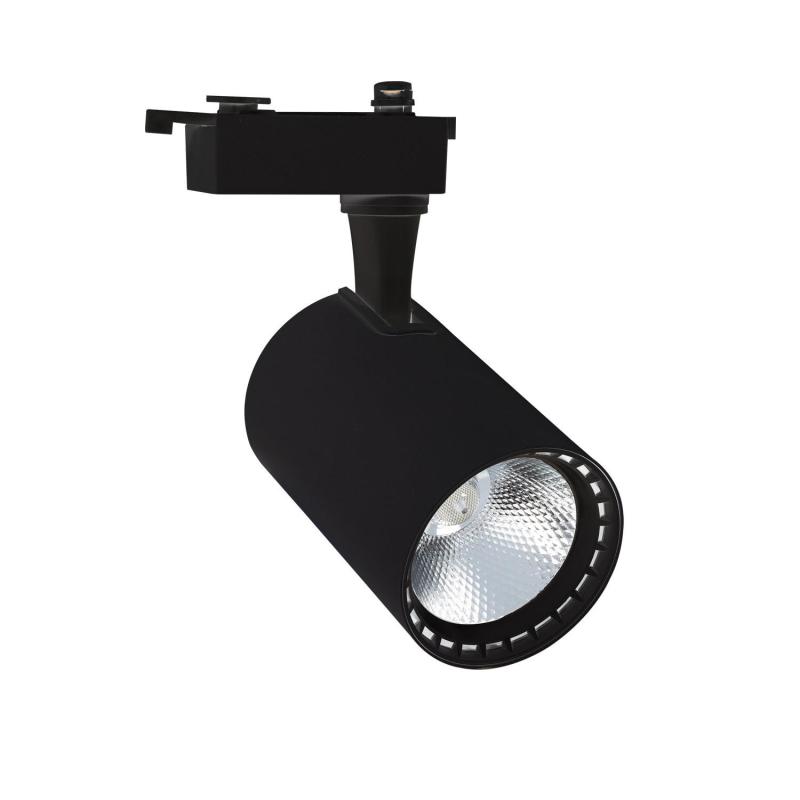 Foco Carril LED Monofásico 30W Bron Negro