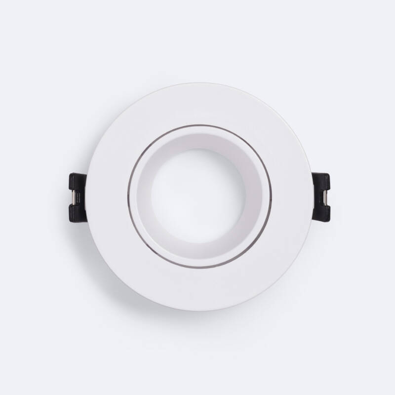 Aro Downlight Cónico Bajo UGR para Bombilla LED GU10 / GU5.3 Corte Ø 70 mm