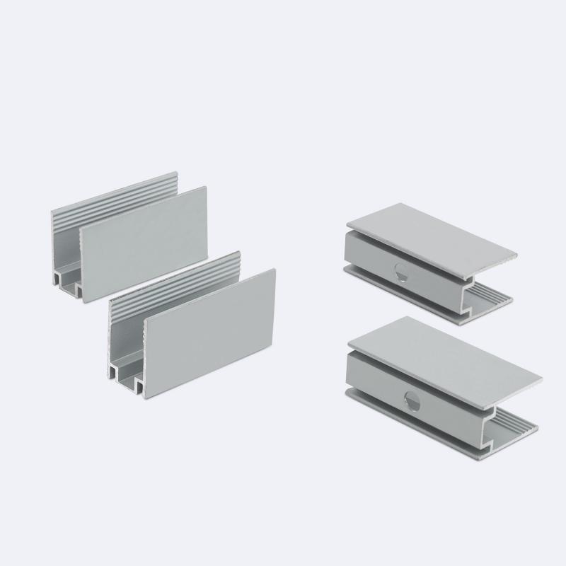 Perfil Neón SFLEX 12x20 Superficie/Empotrable Curva Lateral para Tira LED IP20 hasta 10 mm