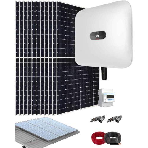 Kit de Placas Solares Trifásico Huawei 5000W 25000Whdia