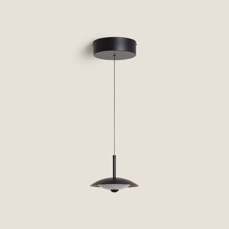 Lámpara Colgante LED 8W Regulable en Altura Metal CCT Seleccionable Shirak