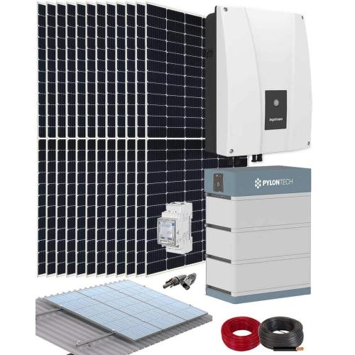 Kit Instalación Paneles Solares Ingeteam 6000W 10950kWhaño