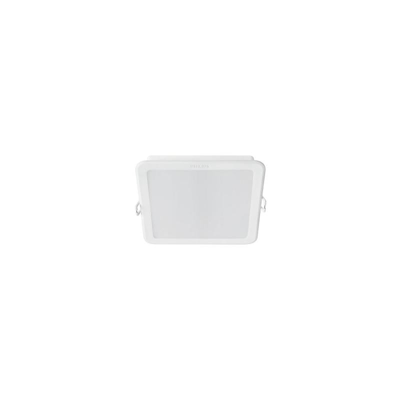Downlight LED Cuadrado 13W PHILIPS Slim Meson Corte  125x125 mm