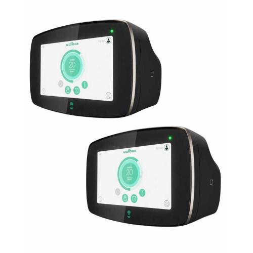 Pack 2 uds. Cargadores Eléctricos Coches Wallbox Commander 2 Type 2 - 22kW