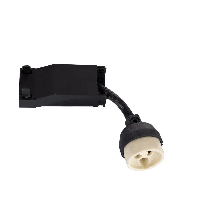 Portalámparas GU10 Cerámico Cable 100mm y Conector
