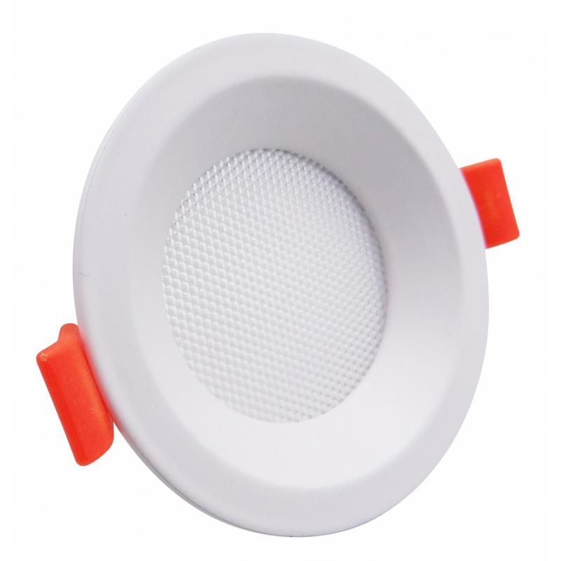 Placa LED 7W Circular CCT Seleccionable Microprismático LIFUD Corte Ø 75 mm
