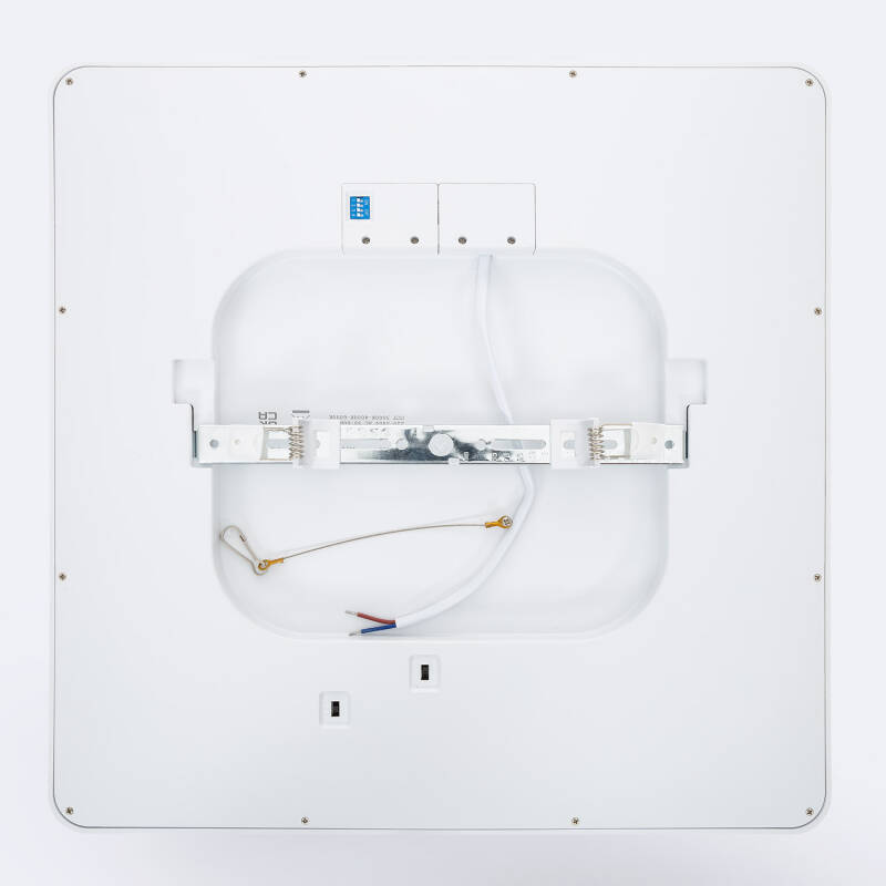 Downlight LED 18-24-30W Cuadrado CCT Seleccionable Sensor de movimiento y Crepuscular Corte Ø 55-200 mm