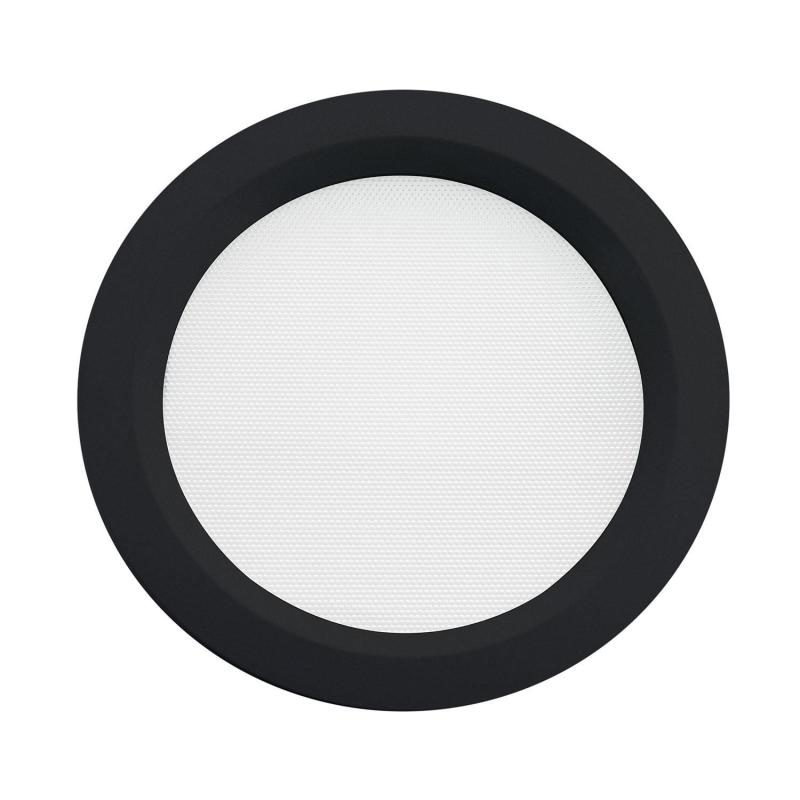 Downlight LED 30W Circular SAMSUNG AERO 130 lm/W Microprismático CCT Seleccionable LIFUD Corte Ø 200 mm Negro