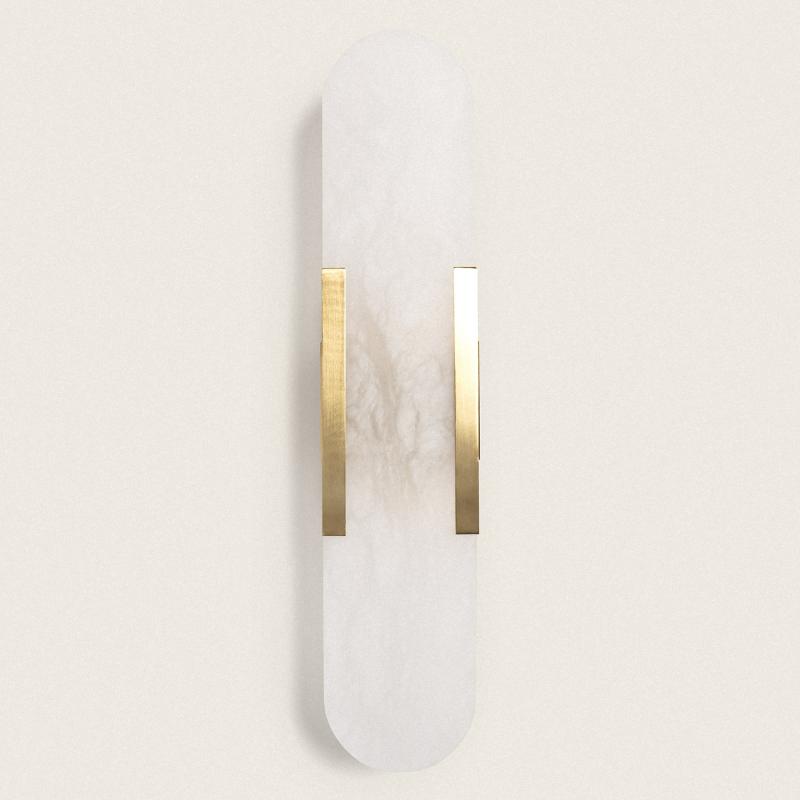 Lámpara de Pared Metal y Mármol Nandra
