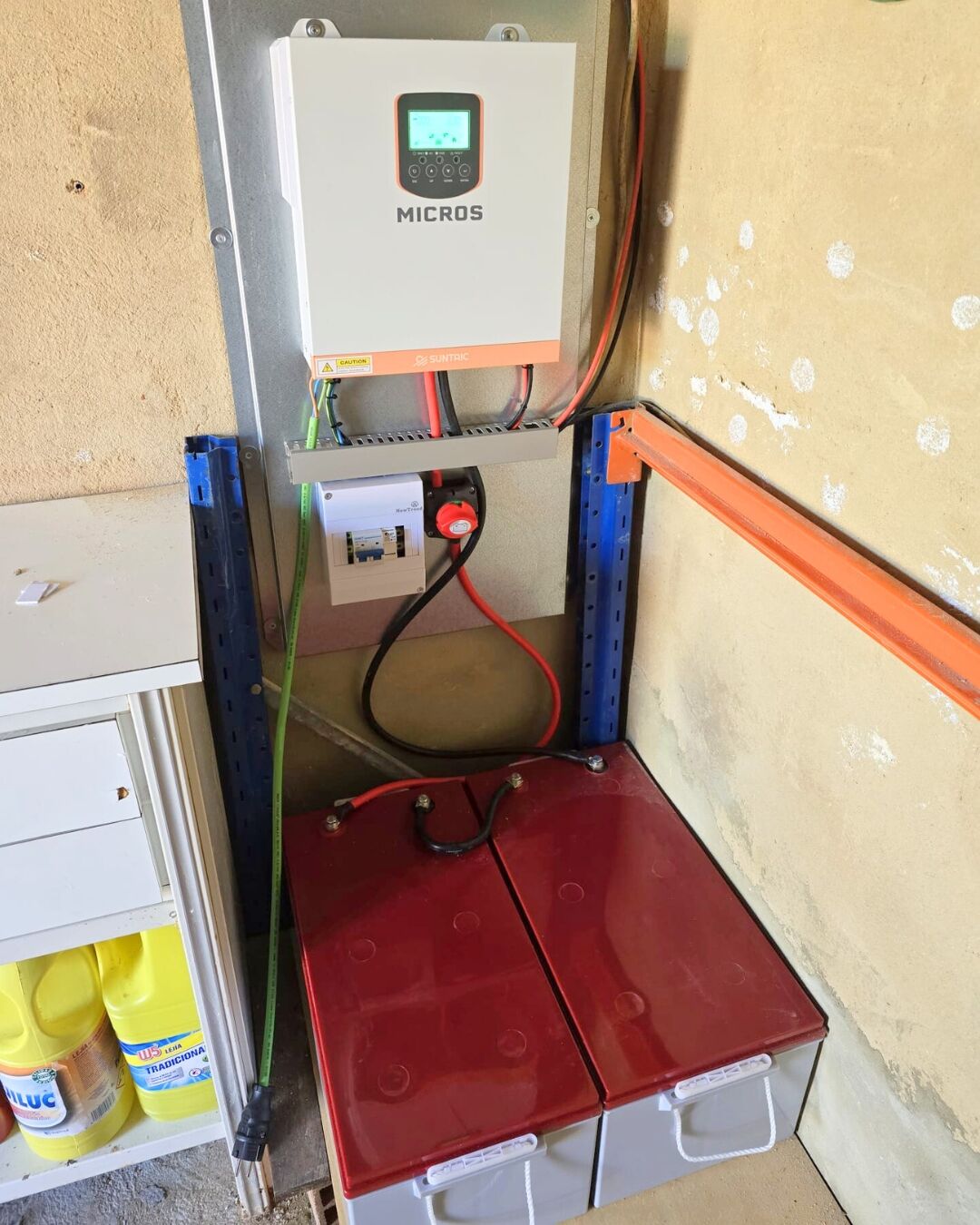 Pack 2 unidades Baterías Solares GEL 12V 150Ah Tensite